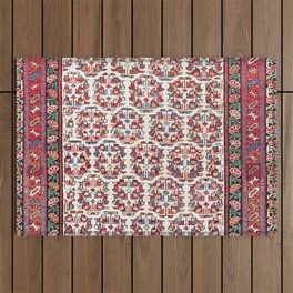 Kurdish Azerbaijan Northwest Persian Carpet Print Outdoor Rug