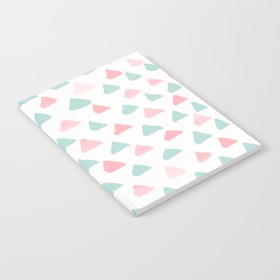 pastel triangles 2 Notebook