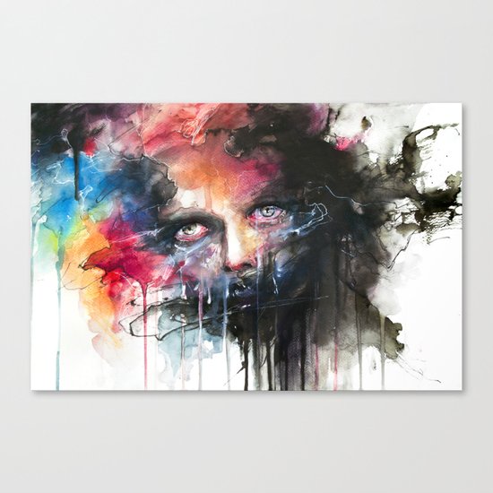 non parlarne mai Canvas Print