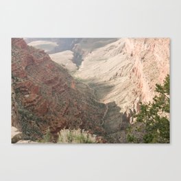 The Valley of Shadow and Light - Horizontal Canvas Print