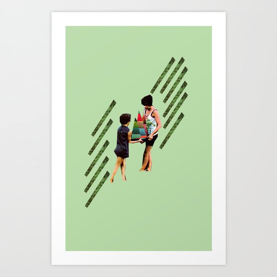 Hold on to the Colors Art Print
