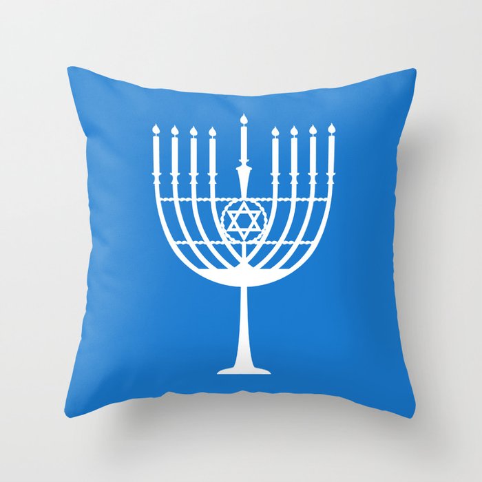 Hanukkah throw pillows top