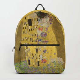 The Kiss by Gustav Klimt Backpack