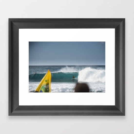 Gabriel Medina wins the ASP World Championship Framed Art Print