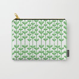 LEAVES PATTERN GREEN Carry-All Pouch