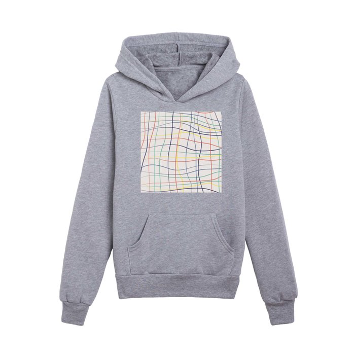 Line mapping Kids Pullover Hoodie