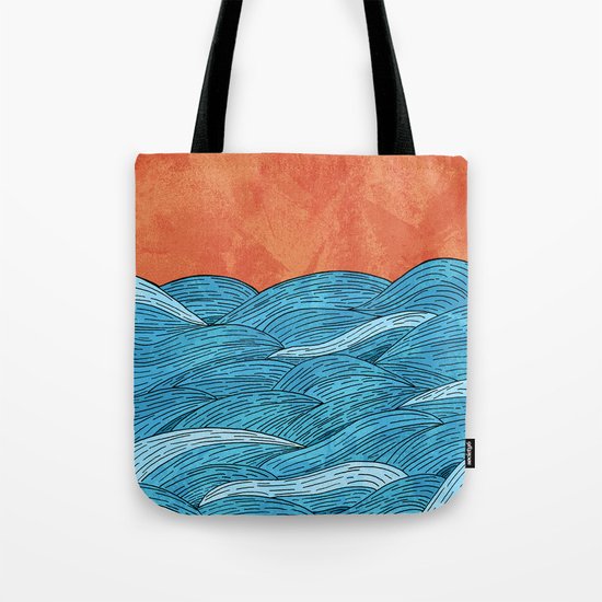 The Blue Sea Tote Bag