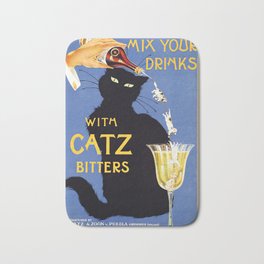 Black Cat vintage Booze ad Bath Mat | Oldadvertisement, Bitter, Boozeadvert, Alcoholicbeverages, Vintagealcoholad, Liquorad, Mixeddrinks, Botanical, Blackcat, Alcoholicdrinks 