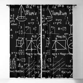 Mathematics Formulas Blackout Curtain