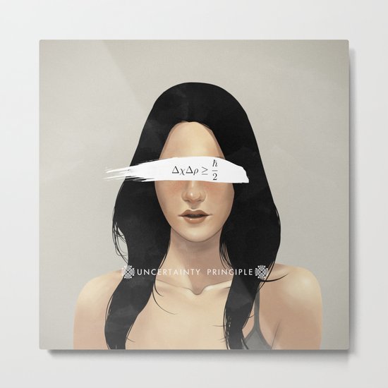The Uncertainty Principle Metal Print