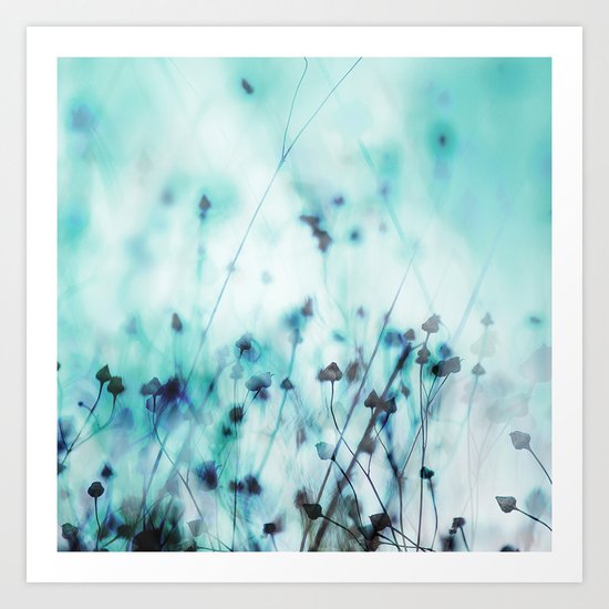 Blue Art Print