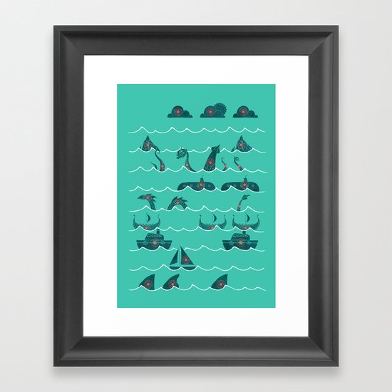 Shooting Gallery Framed Art Print