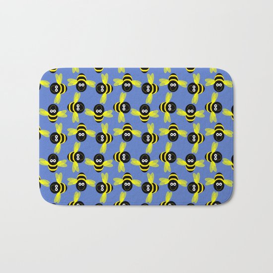 Bee happy Bath Mat