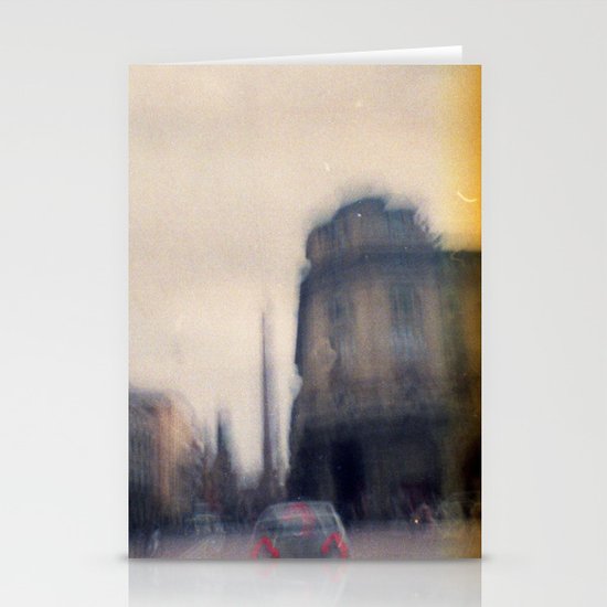 Don't think, just shoot. Stationery Cards