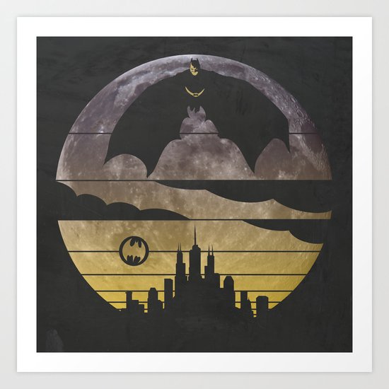 Bat Art Print