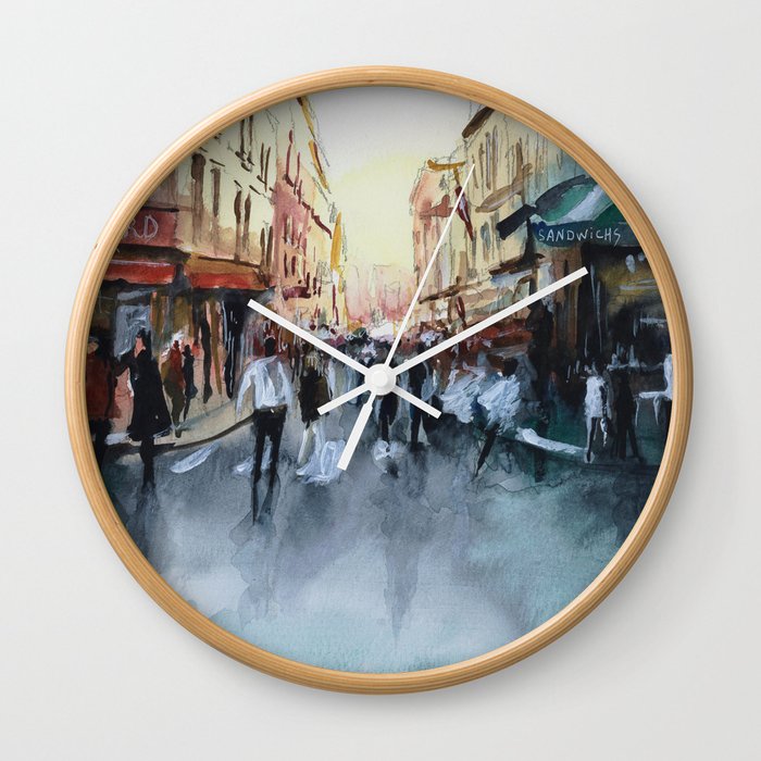 PARIS Street - Painting Wall Clock
