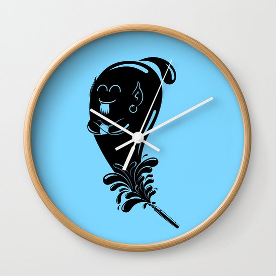 Fountain of wishes Wall Clock