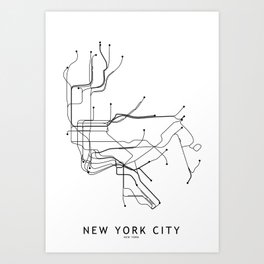 Mta Art Prints For Any Decor Style Society6