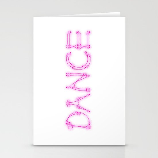 Dance Stationery Cards
