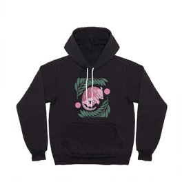 Sleepy Armadillo – Pink and Green Hoody