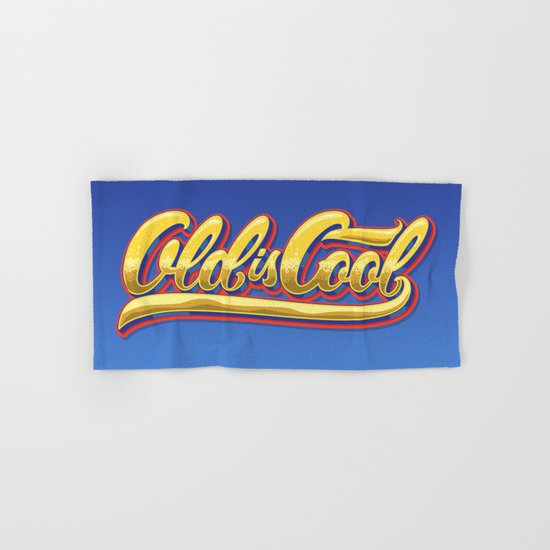 Old is Cool Hand & Bath Towel