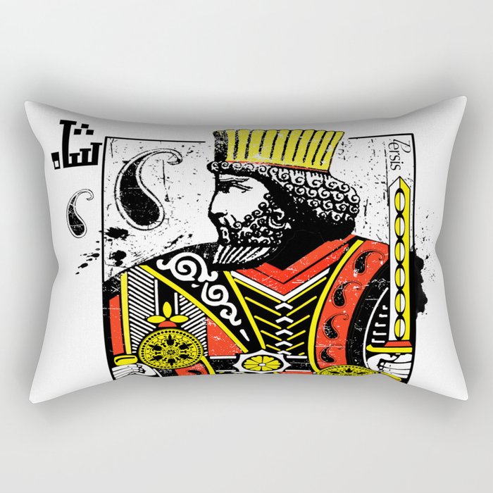 King of Persis Rectangular Pillow