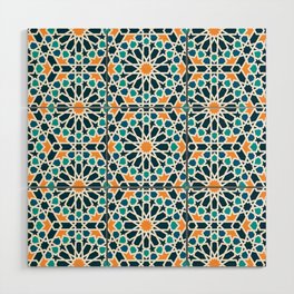 Tile of the Alhambra Wood Wall Art