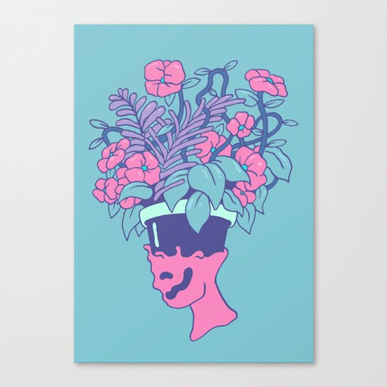 Pot Head Canvas Print