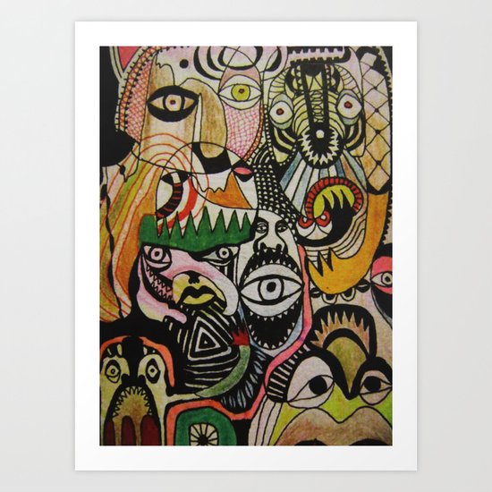 jungle boogie Art Print
