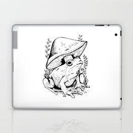 Frog and Mushroom Laptop Skin