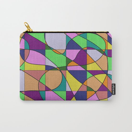 Pastel Pieces Carry-All Pouch