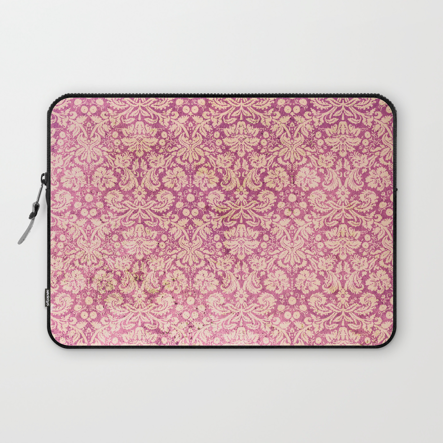 Vintage Antique Pink Rose Wallpaper Pattern Laptop Sleeve By Dec02 Society6 Pink pattern stock aspect ratios available: society6
