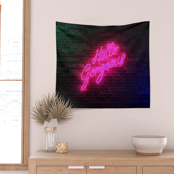 Hello gorgeous sales tapestry