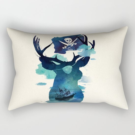 Captain Hook Rectangular Pillow