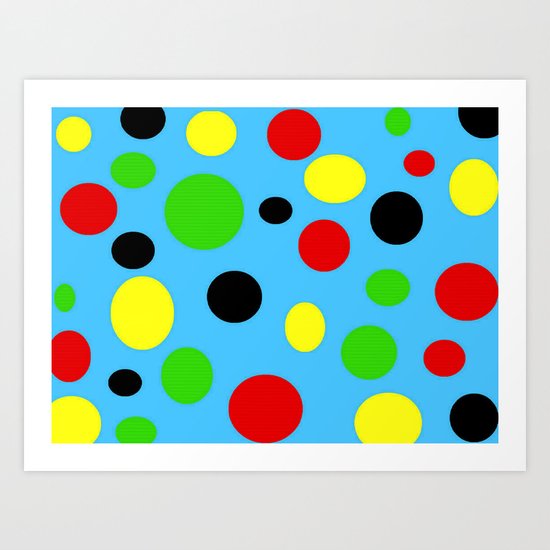 Circles Art Print