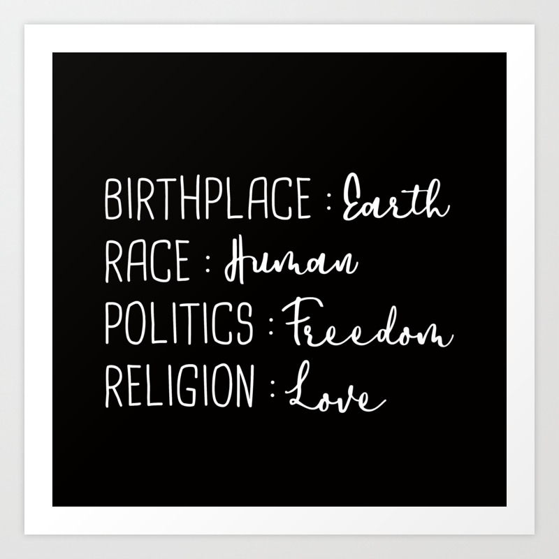 birthplace race politics religion shirt
