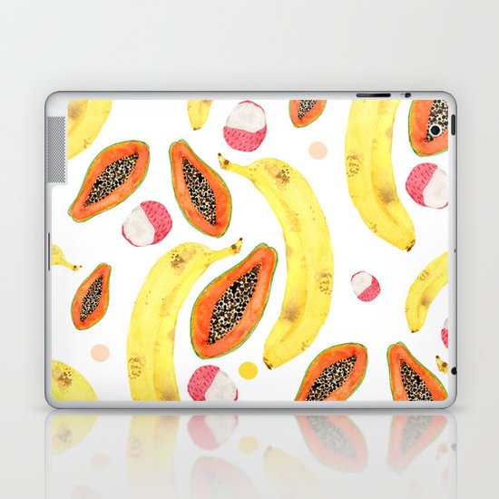 tropical juice (white) Laptop & iPad Skin