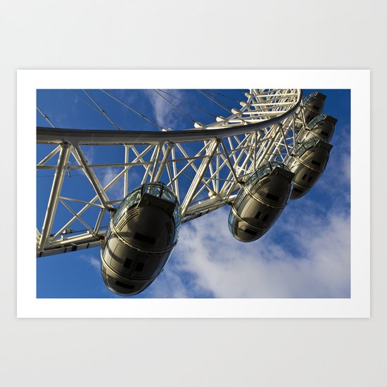 The London Eye Art Print