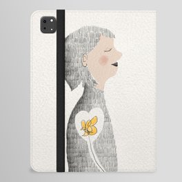 My heart is beating for you iPad Folio Case