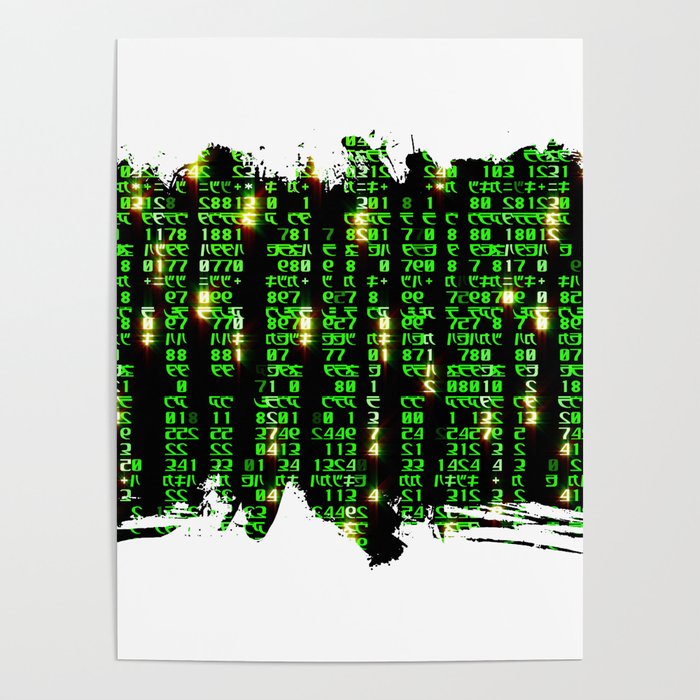 I am the architect of this matrix Poster