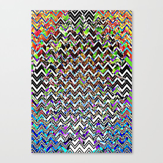 CHEVROMELT Canvas Print