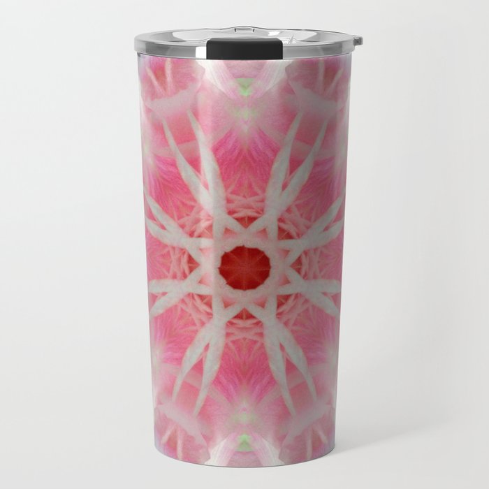 Mandala from Pink Flower Travel Mug