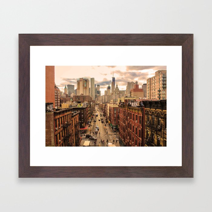 New York Framed Art Print