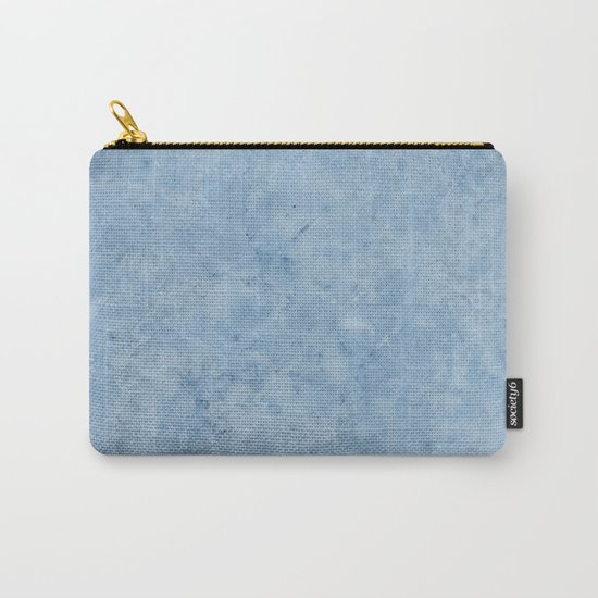 Lento blue marble Carry-All Pouch