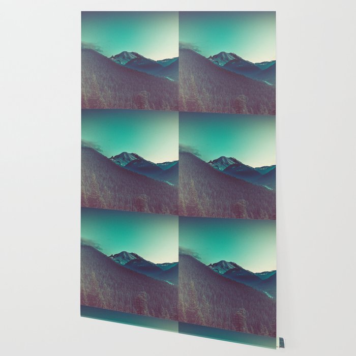 Mt Olympus In Olympic National Park Wallpaper By Cascadia Society6