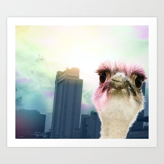 Ostracized in the City Art Print