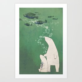 bear Art Print