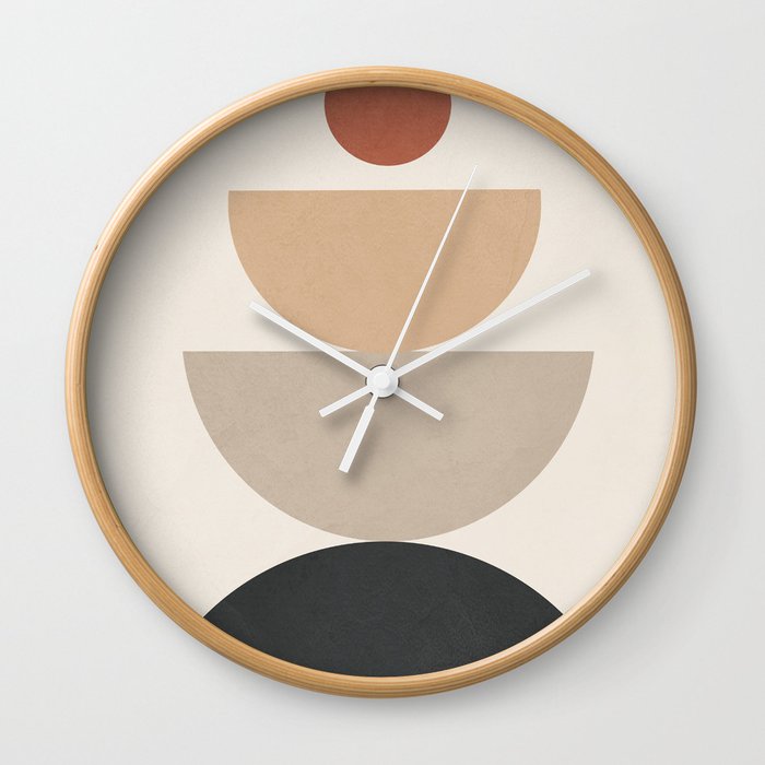Geometric Modern Art 31 Wall Clock