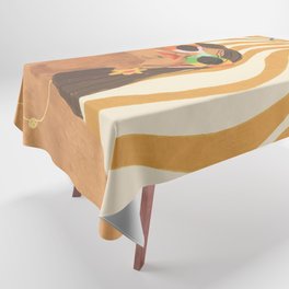 Sun woman Tablecloth