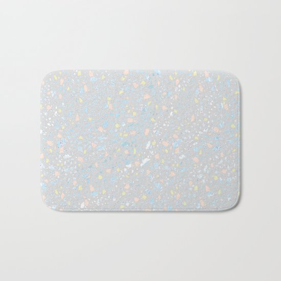 Neon star dust Bath Mat
